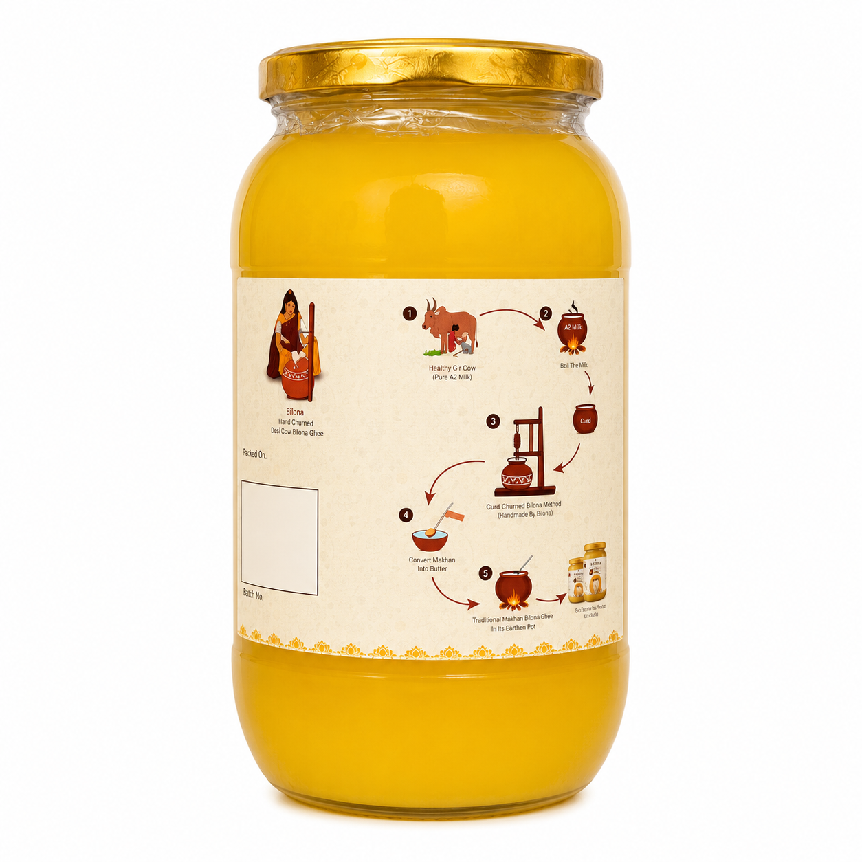 A2 Bilona Desi Cow Ghee
